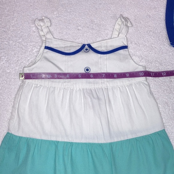 NWT crazy 8 tiered sundress and matching sweater 18/24m - Picture 3 of 12